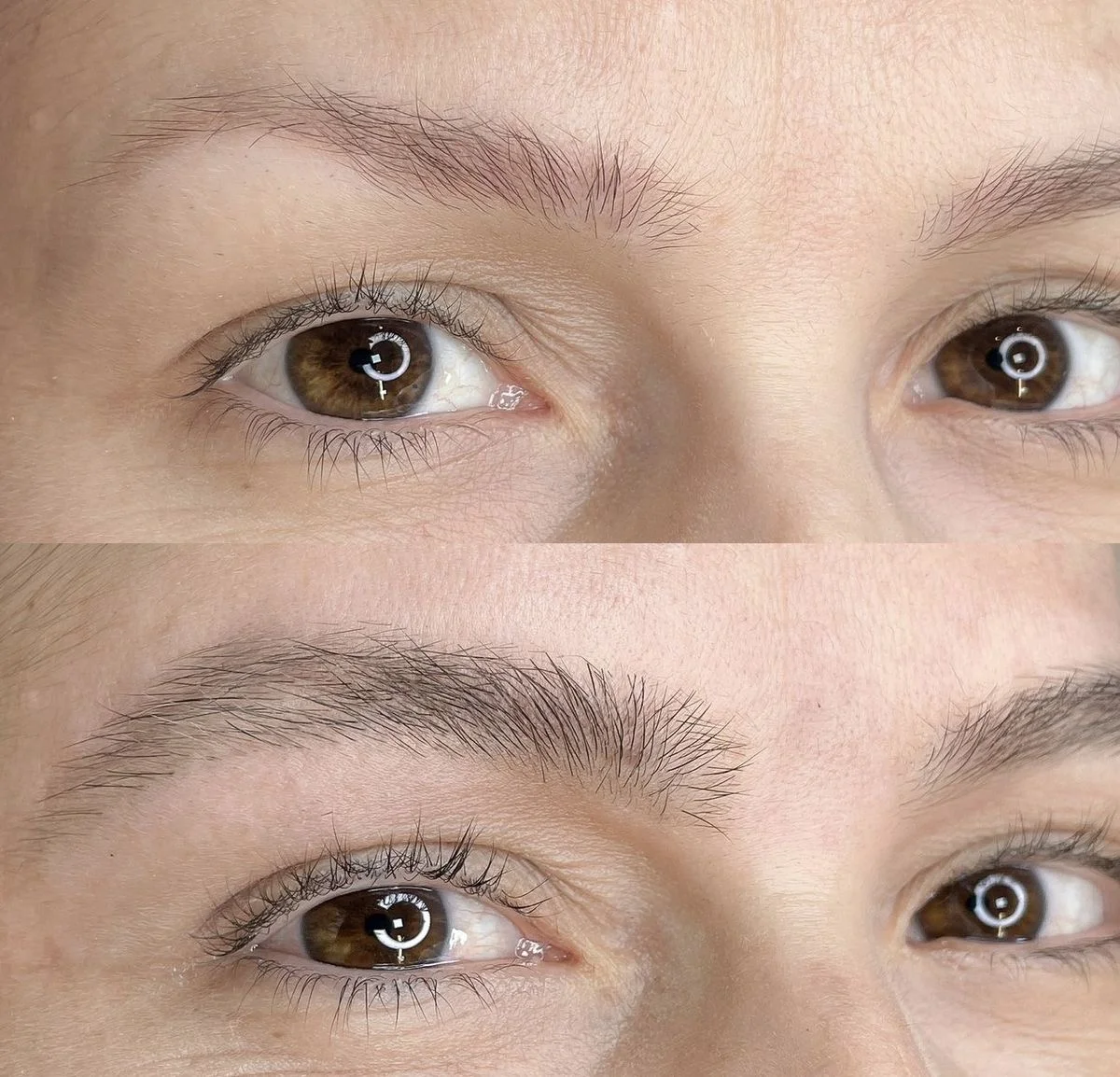 Antes e depois de Design Recovery por Pamela Farias